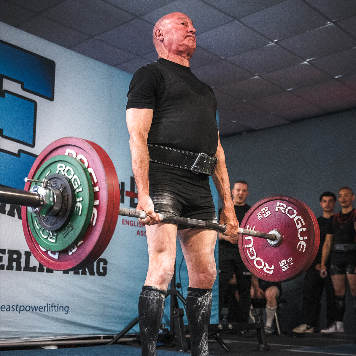 Brent completing a deadlift